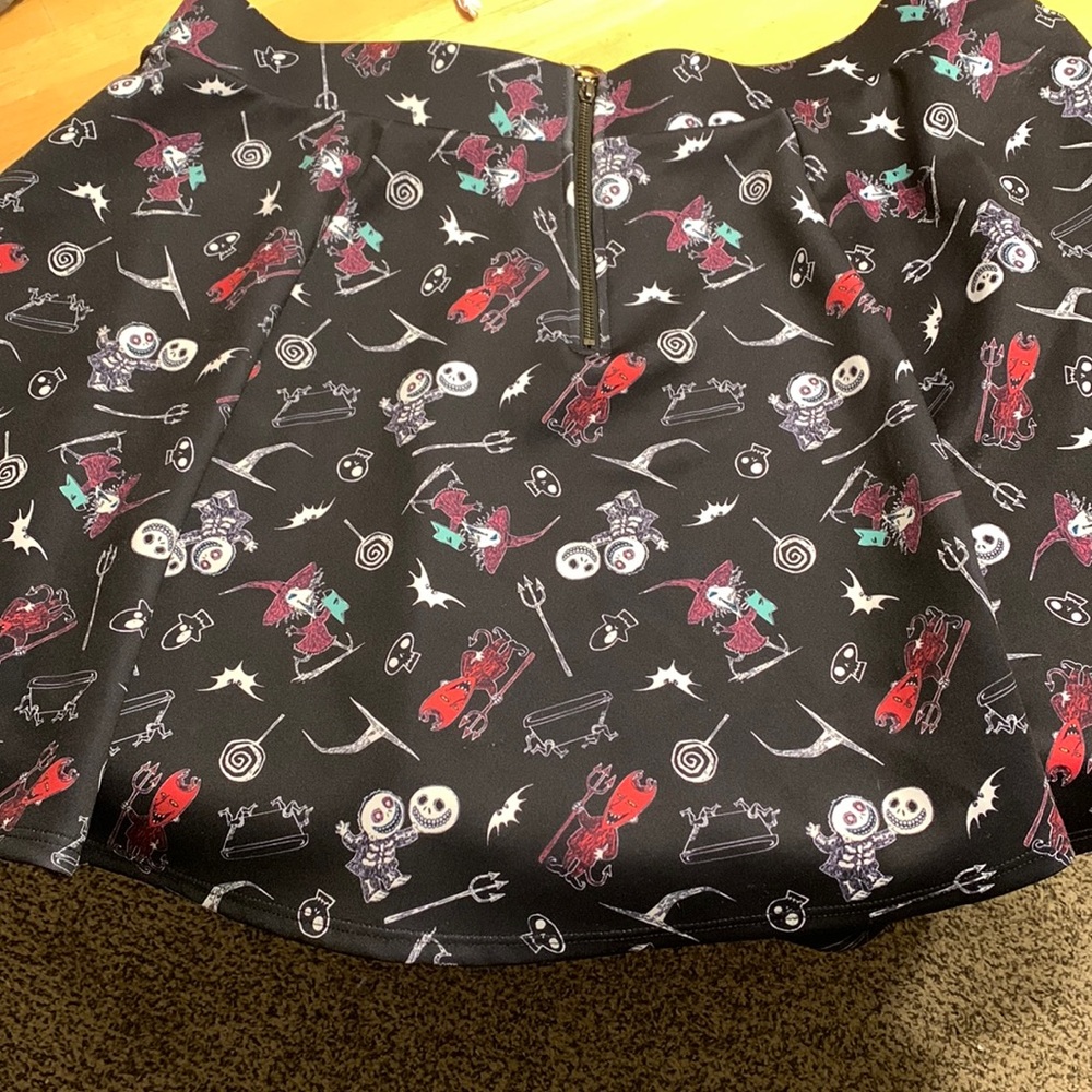 Nightmare before Christmas skater skirt
